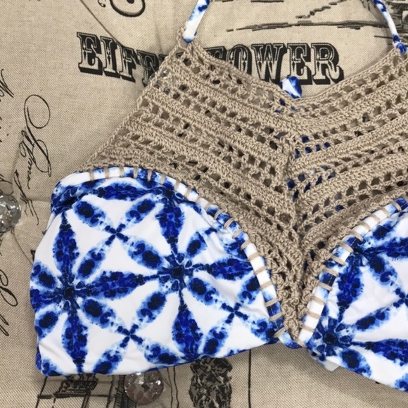 Bikini Lab Tie-Dye Another Day Bralette Swim - Picture 3 of 6
